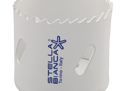 STELLA BIANCA SEGA A TAZZA BI-METALLICA IN HSS M3