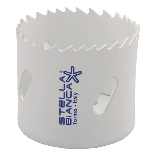 STELLA BIANCA SEGA A TAZZA BI-METALLICA IN HSS M3