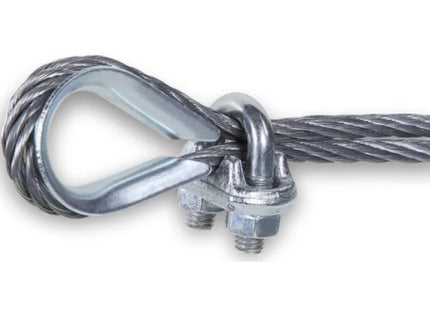 ROBUR MORSETTI PER FUNE IN ACCIAIO ZINCATI ART.8016