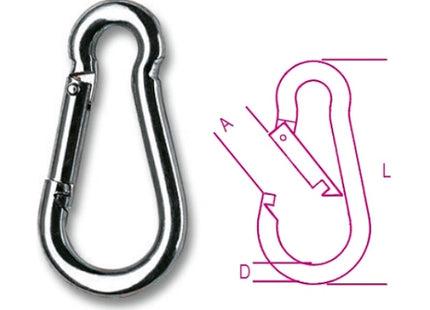 ROBUR MOSCHETTONI ZINCATI ART.8074