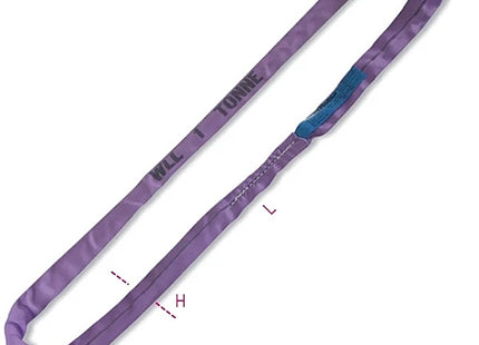 ROBUR FASCIA TONDA PER SOLLEVAMENTO ART.8170 WLL KG1000 COLORE VIOLA