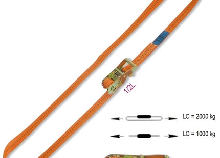 ROBUR SISTEMA DI ANCORAGGIO AD ANELLO CON CRICCHETTO ART.8186 KG2000