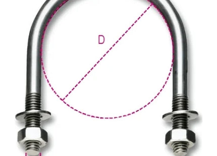 ROBUR INOX AISI 304 COLLARE PER TUBI ART.8381SX