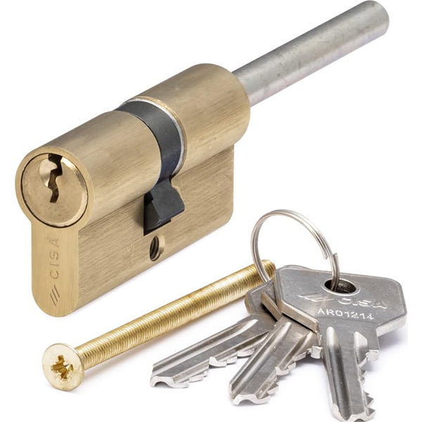 CISA CILINDRO A PROFILO EUROPEO C2000 PREDISPOSTO PER POMOLO MM30/30