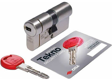 CISA CILINDRO ASTRAL TEKNO PRO DOPPIO PREDISPOSIZIONE PER POMOLO