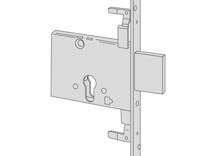 CISA SERRATURA DA INFILARE A CILINDRO YALE AMBIDESTRA