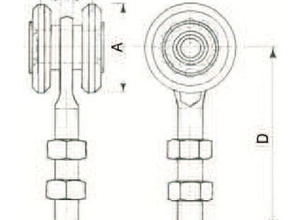 NOVA-FERR CARRELLO A 2 CUSCINETTI IN ACCIAIO ZINCATO BIANCO