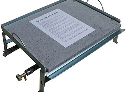 BEL-FER PIETRA LAVICA CON TELAIO IN FERRO E BRUCIATORE