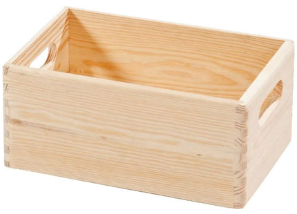 PIRCHER CASSETTINA SENZA COPERCHIO IN PINO