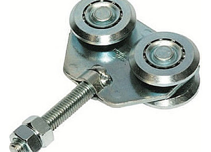 NOVA-FERR CARRELLO A 4 CUSCINETTI IN ACCIAIO ZINCATO BIANCO