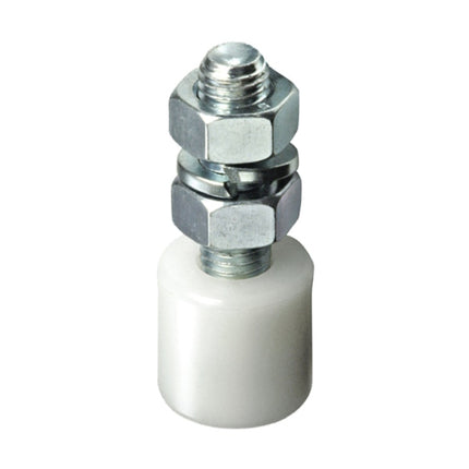 NOVA-FERR OLIVA IN NYLON CON PERNO IN ACCIAIO ZINCATO BIANCO