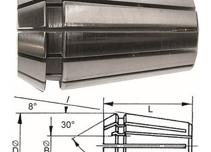 SCU PINZA ELASTICA ALTA PRECISIONE A GRANDE ESCURSIONE