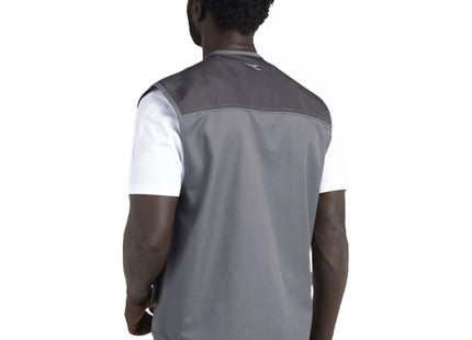 DIADORA GILET DA LAVORO VEST MOVER COLORE GRIGIO ACCIAIO
