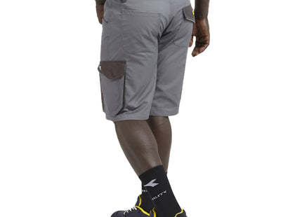 DIADORA BERMUDA DA LAVORO POLY GRIGIO COLORE ACCIAIO