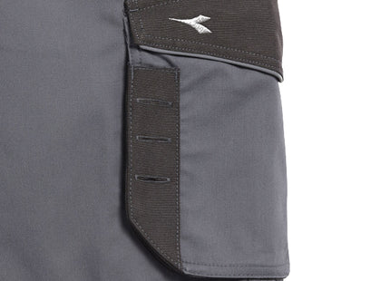 DIADORA BERMUDA DA LAVORO POLY GRIGIO COLORE ACCIAIO