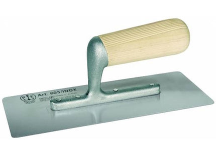 PAVAN  803/I FRATTONE IN ACCIAIO INOX MANICO IN LEGNO