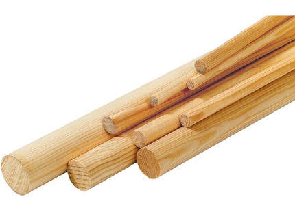 PIRCHER BASTONE TONDO DI PINO NETTO NODI