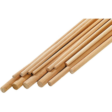 PIRCHER BASTONE TONDO DI FAGGIO ZIGRINATO
