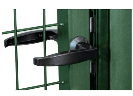 CAVATORTA CANCELLO IN FERRO PLASTIFICATO COLORE VERDE