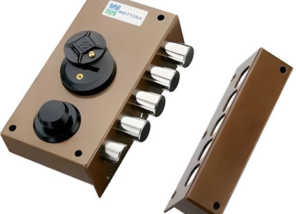 MOTTURA SERRATURA APPLICARE DOPPIA MAPPA LATERALE ENTRATA MM42 20.517