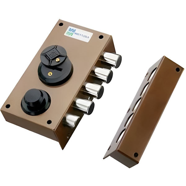 MOTTURA SERRATURA APPLICARE DOPPIA MAPPA LATERALE ENTRATA MM42 20.517