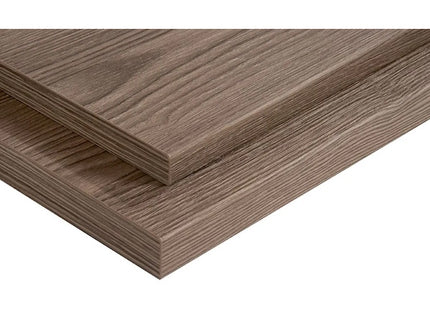 PIRCHER MENSOLA NOBILITATA GRIGIO EFFETTO 3D BORDO IN ABS