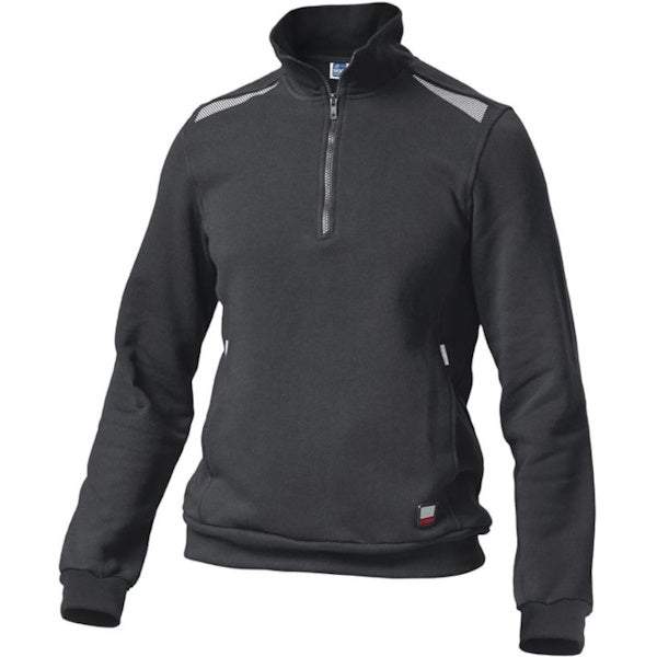 SIGGI FELPA CON ZIP CORTA TASK 2 COLORE GRIGIO