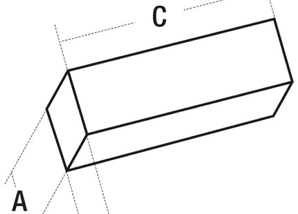 LTF MAGNETI IN ALNICO BARRETTE RETTANGOLARI