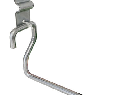 MINUTEX PORTATUTTO DA PARETE DIRITTO IN ACCIAIO ZINCATO BIANCO