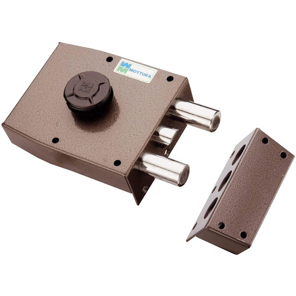 MOTTURA SERRATURA APPLICARE C10 LATERALE ENTRATA MM64 ART.30.411