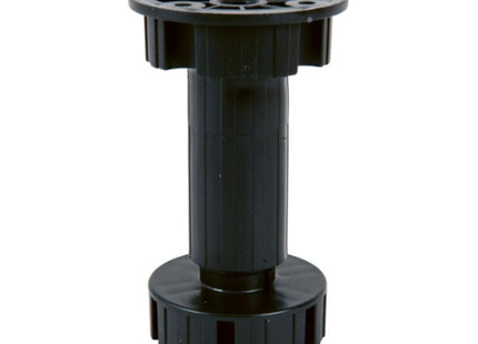 PIRCHER PIEDINI PER CUCINA IN PVC COLORE NERO IN CONF.DA PZ4