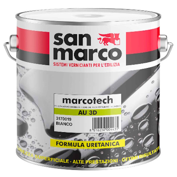 SAN MARCO MARCOTECH AU 3D SMALTO PER PAVIMENTI IN CEMENTO BIANCO