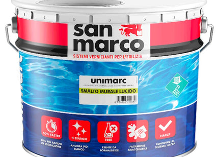 SAN MARCO UNIMARC SMALTO MURALE LUCIDO BIANCO