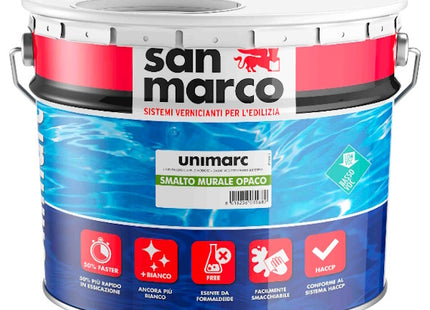 SAN MARCO UNIMARC SMALTO MURALE OPACO BIANCO