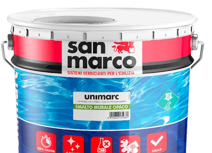 SAN MARCO UNIMARC SMALTO MURALE OPACO BIANCO