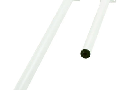 PIRCHER GAMBA PER TAVOLO TONDA IN METALLO COLORE BIANCO D.MM30