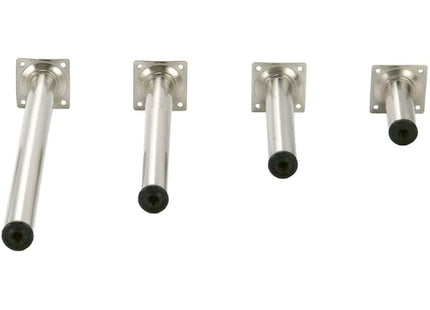 PIRCHER PIEDE TONDO IN ACCIAIO INOX D.MM30