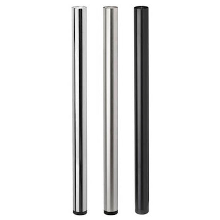 PIRCHER GAMBA PER TAVOLO TONDA IN METALLO D.MM60X710