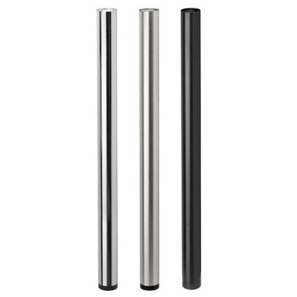 PIRCHER GAMBA PER TAVOLO TONDA IN METALLO D.MM60X710