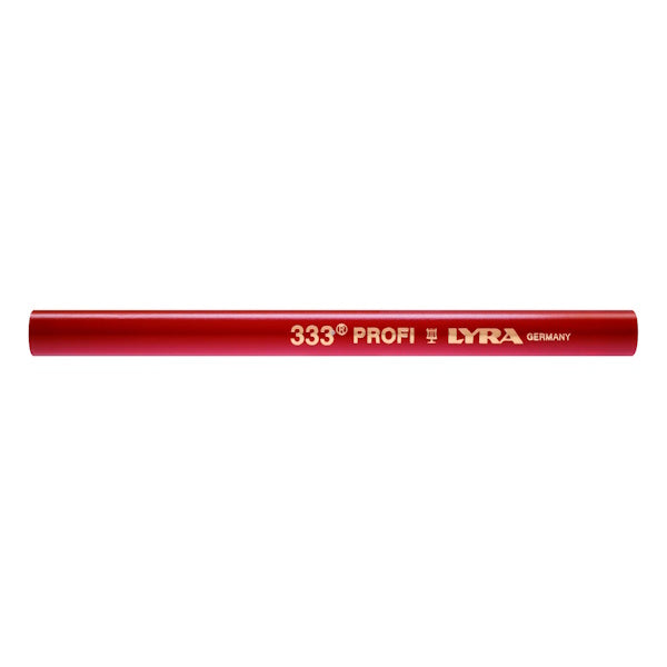 LYRA MATITA PER FALEGNAMI 333 PROFI OVALE ROSSA