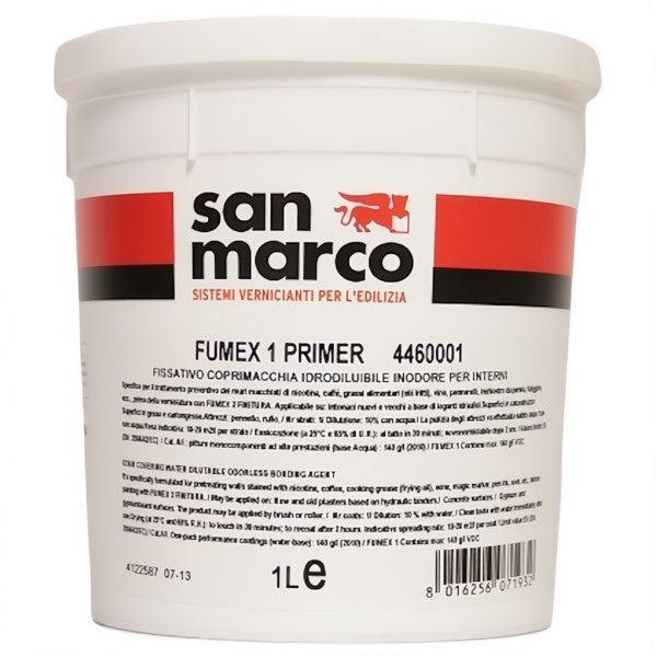 SAN MARCO FUMEX 1 PRIMER BIANCO FISSATIVO COPRIMACCHIA PER INTERNI