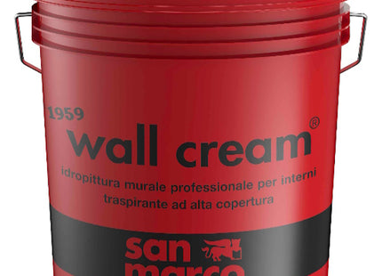 SAN MARCO WALL CREAM BIANCO IDROPITTURA MURALE TRASPIRANTE