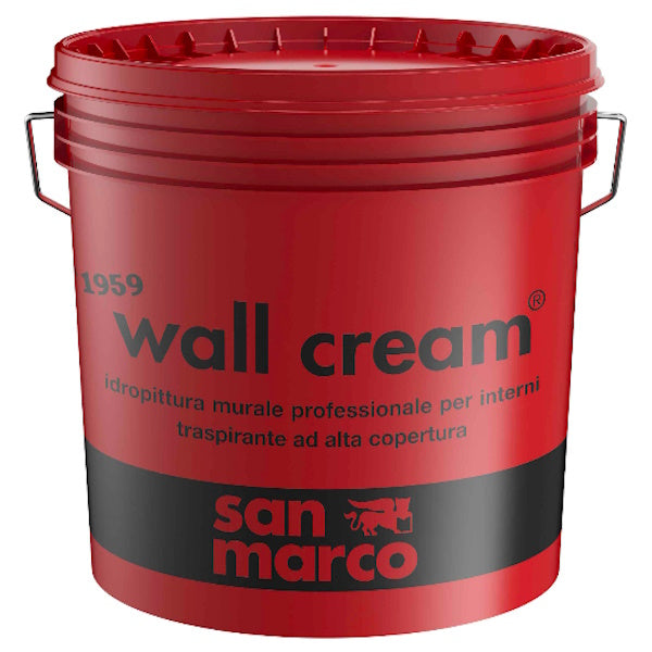 SAN MARCO WALL CREAM BIANCO IDROPITTURA MURALE TRASPIRANTE