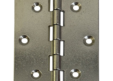 METAL STYLE CERNIERA FRESATA PIANA FINITURA NICHEL LUCIDO CONF.DA PZ2