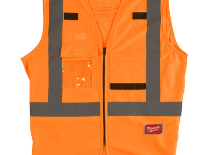 MILWAUKEE GILET ALTA VISIBILITA&apos; COLORE ARANCIO