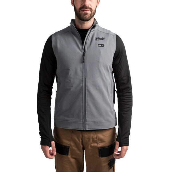 MILWAUKEE GILET TERMICO TOUGHSHELL M12 HWGREY 1-0