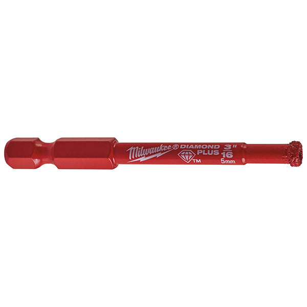 MILWAUKEE PUNTA DIAMANTATA DIAMOND PLUS A SECCO/UMIDO
