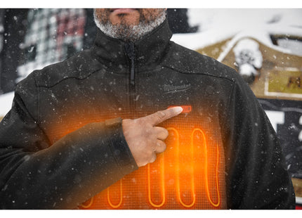 MILWAUKEE GIACCA TERMICA M12 HJBL5-0 COLORE NERO