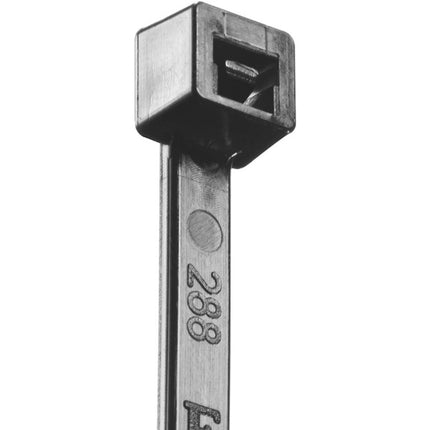 ELEMATIC FASCETTE DI CABLAGGIO IN NYLON NERE IN CONF.DA PZ100
