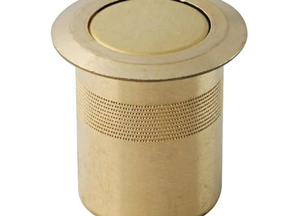 POZZETTO PAVIMENTO ANTIPOLVERE IN OTTONE CON MOLLA IN ACCIAIO INOX